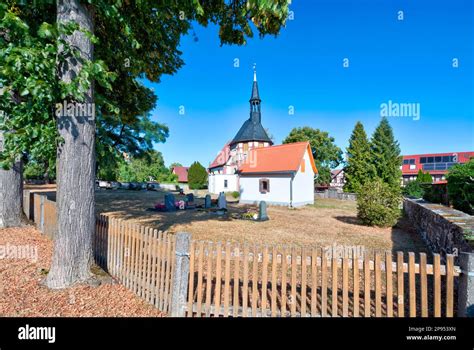 Village Church St Valentine Cemetery Protestant Architecture