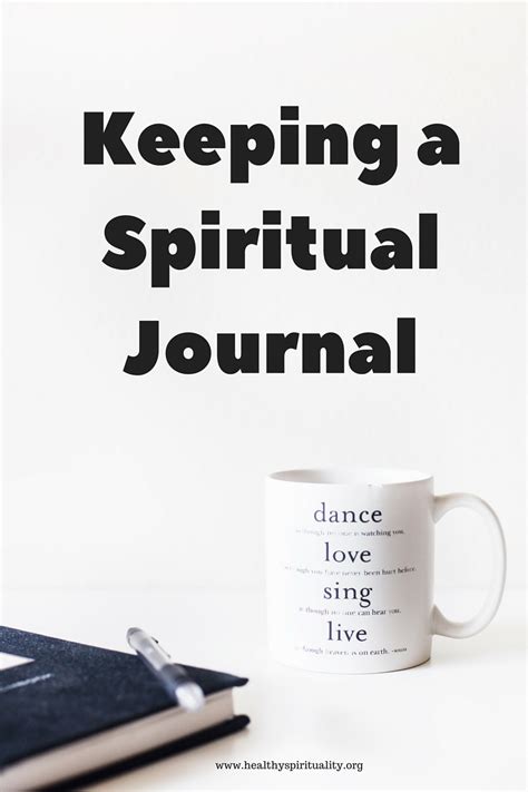 Keeping a Spiritual Journal - Healthy Spirituality