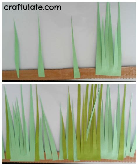 Peekaboo Grass Craft Crafts Diy Paper Crafts Decoration Grass Backdrops