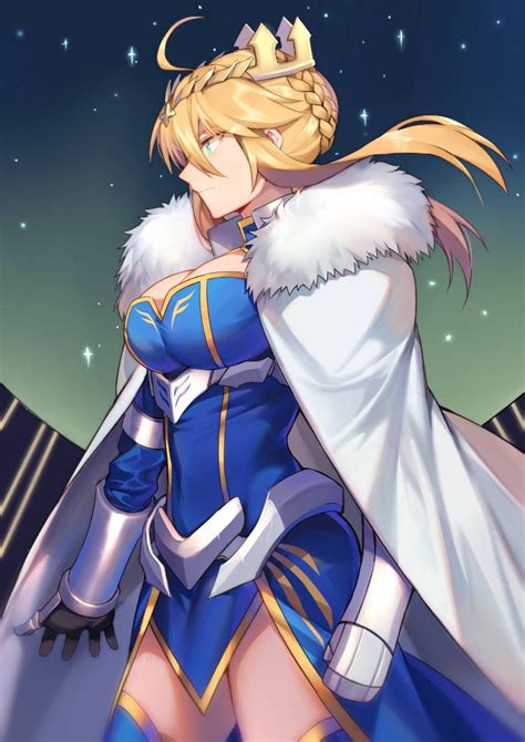 Artoria Pendragon Lancer アルトリア Fate Grand Order Minecraft Skin