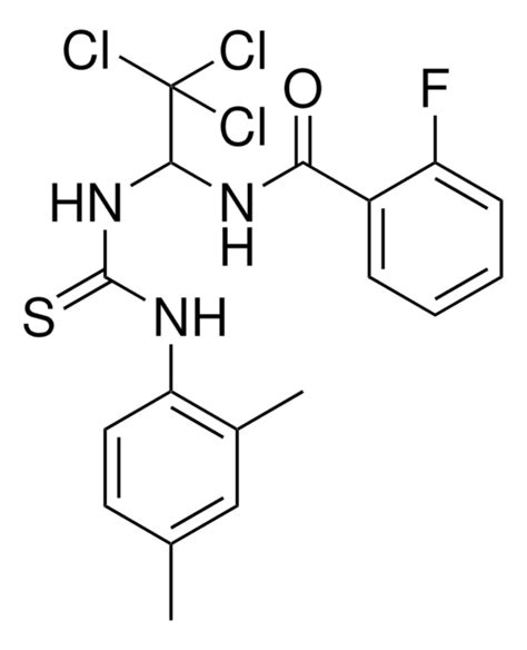 2 F N 2 2 2 TRICHLORO 1 3 2 4 DIMETHYL PHENYL THIOUREIDO ETHYL