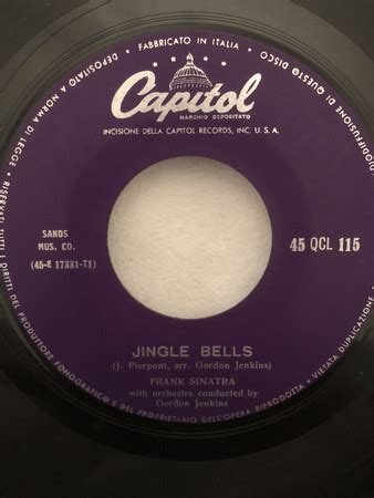 Frank Sinatra - Jingle Bells / Silent Night (1959, Vinyl) | Discogs