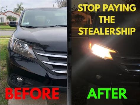 Youtube To Replace Headlight On Honda Crv Honda Headlig