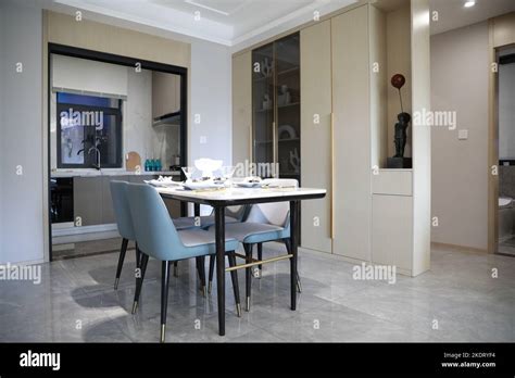 Modern luxury style decoration of restaurant Stock Photo - Alamy
