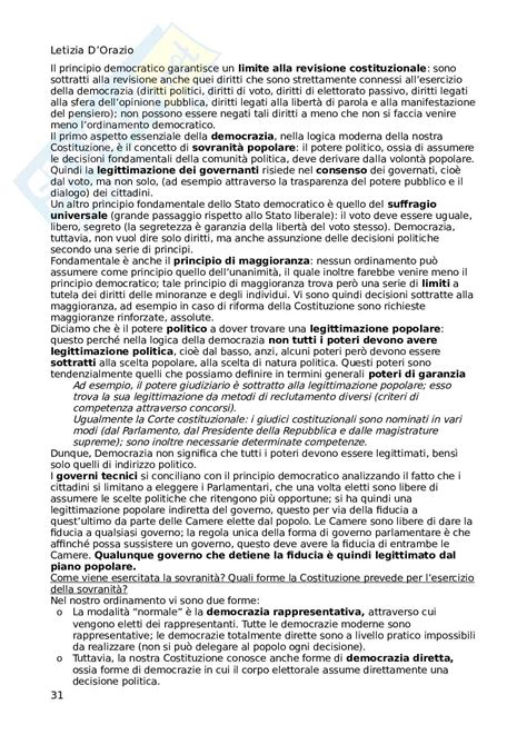 Appunti Di Diritto Costituzionale 1