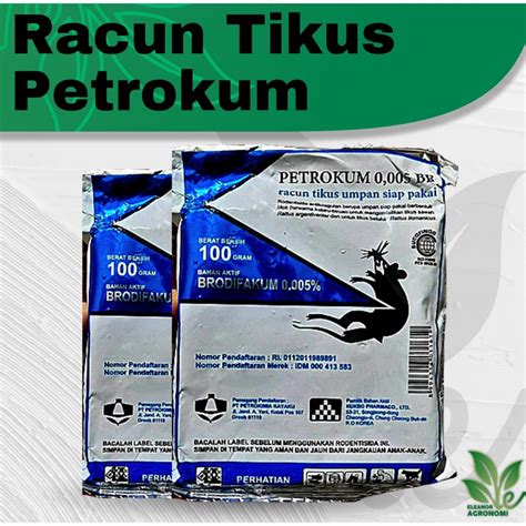 Jual Promo Spesial Racun Tikus Petrokum Obat Umpan Pembasmi Basmi Hama