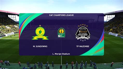 Mamelodi Sundowns Vs TP Mazembe 02 03 2024 CAF Champions League PES