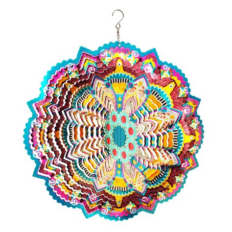 Fonmy Mandala Lucky Star Inch D Stainless Steel Hanging Wind