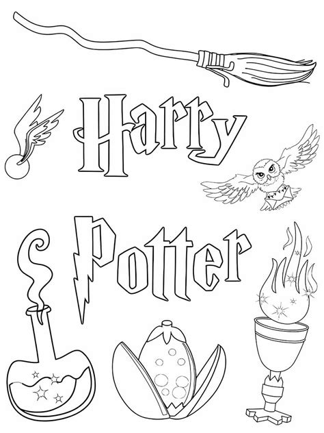 Desenhos Harry Potter Para Colorir - 7