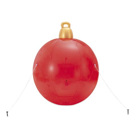 Holiday Time Inflatable Red Ball - Walmart.com