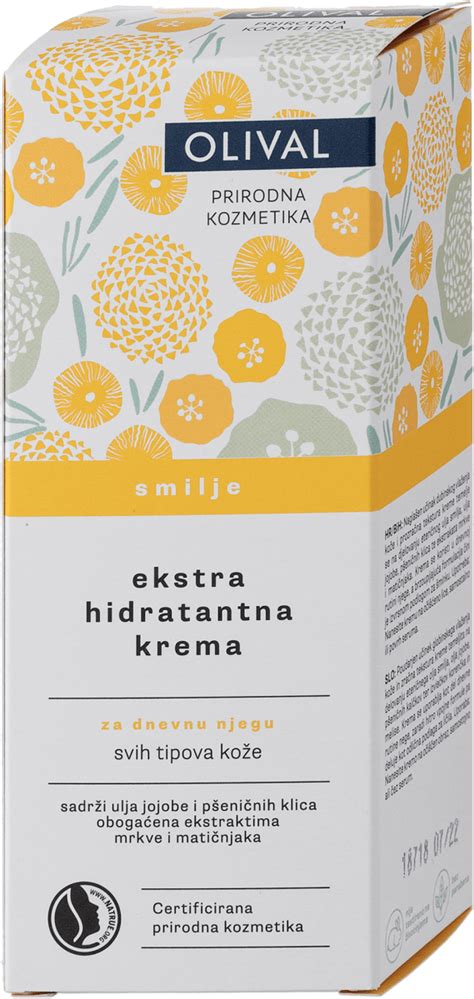 Olival Ekstra Hidratantna Krema Smilje Ml Kupujte Online Po