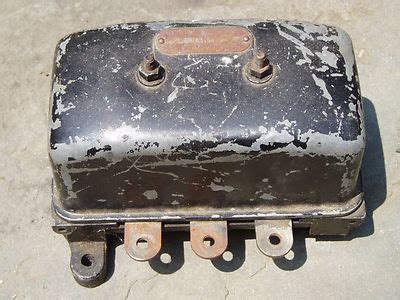 Original Wwii Autolite Willys Mb Ford Gpw G Jeep Voltage Regulator