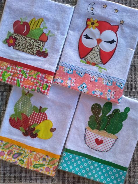 Kit Panos De Prato Patchwork Vi S Elo