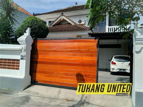 Pintu Pagar Kayu Minimalis di Denpasar Harga Terbaru 2020