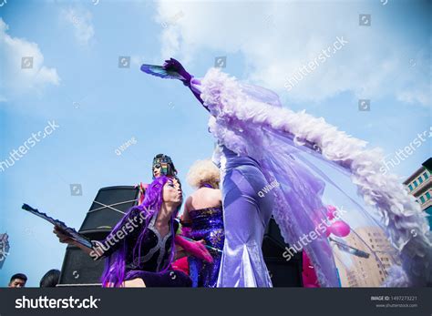 Drag Queens Taipei Lgbtqia Pride Taiwan Stock Photo 1497273221