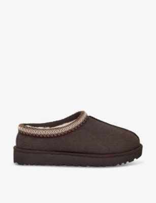 UGG - UGG x Madhappy Tasman shearling-lined suede slippers | Selfridges.com