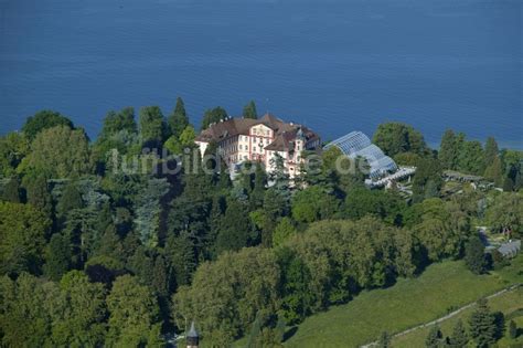 Konstanz Aus Der Vogelperspektive Insel Mainau Im Bodensee Im