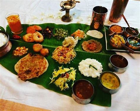 Ugadi Traditional Feast On A Banana Leaf