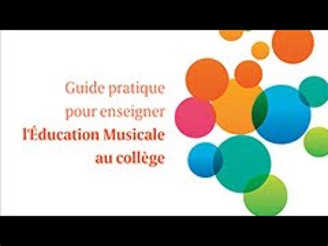 Guide Pratique Pour Enseigner L Ducation Musicale Ditions Van De