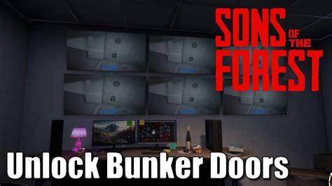 Sons Of The Forest Tips How To Unlock The Luxury Final Bunker Doors