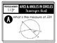 Arcs And Angles In Circles Scavenger Hunt By All Things Algebra Tpt