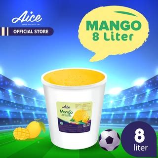 Jual AICE Mango Bucket 8 Liter Mangga Ice Cream Es Krim Ember 8L Eskrim