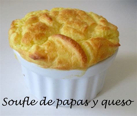 SOUFLE DE PAPAS Y QUESO FACIL Y RICO Soufflé de queso Receta de