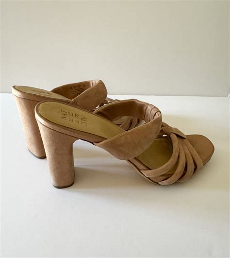 Naturalizer Dark Nude Jordy Heeled Sandal Women S Siz Gem