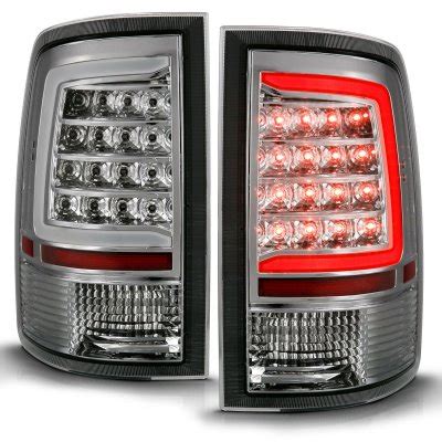 Dodge Ram Chrome Led Tail Lights Tube A Icc