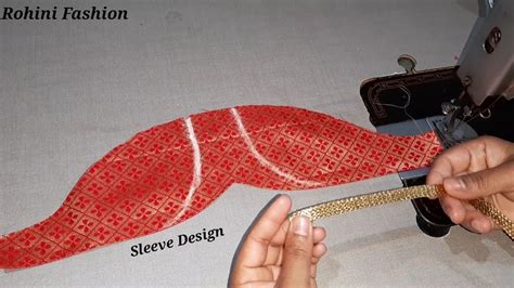 Simple And Easy Sleeve Design Simple And Easy Method Of Stitching Youtube