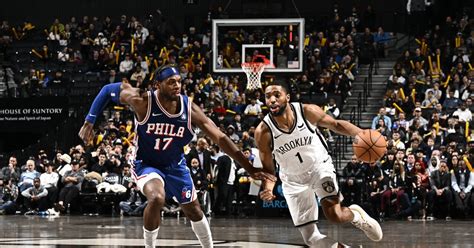 Philadelphia 76ers Vs Brooklyn Nets Sixers Seven Game Win Streak On