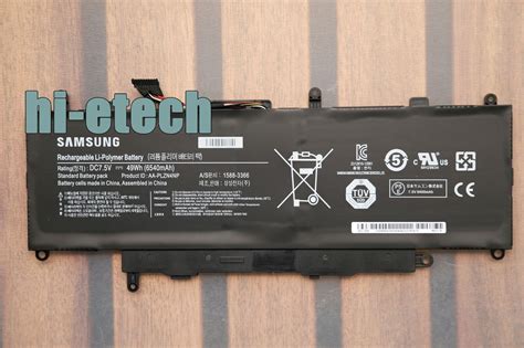 Genuine Aa Plzn Np Battery For Samsung Ativ Pro Xe T C Xq T C A