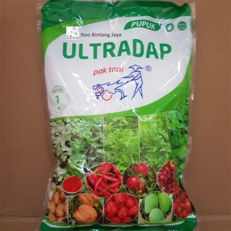 Jual Pupuk Nitrogen Phosphate Pak Tani ULTRADAP 1 KG Shopee Indonesia