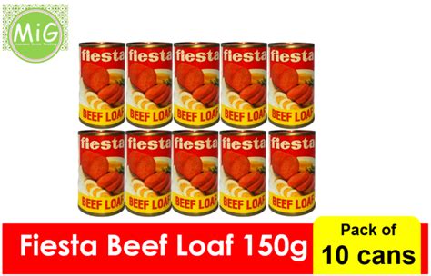 Fiesta Beef Loaf 150 Grams Can X 10 Pcs Lazada Ph