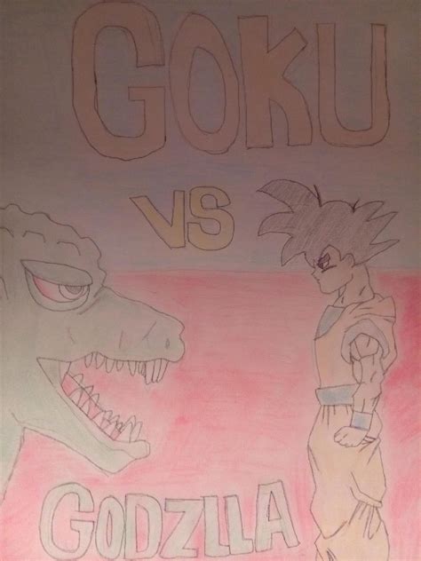 Goku Vs Godzilla By Gokudryuzaki On Deviantart