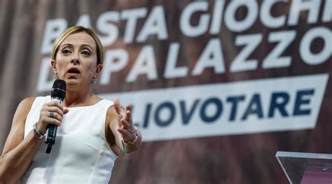 Italy Giorgia Meloni Sworn In As St Woman Italian Premier And As