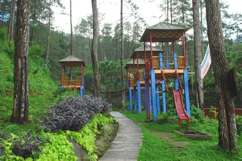 Roro Kuning Waterfall In Nganjuk Regency East Java Province