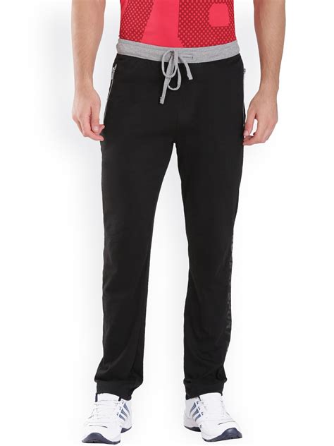 Jockey Men Black Slim Fit Track Pants Ubicaciondepersonascdmxgobmx