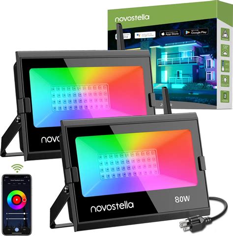 Novostella W Smart Led Flood Lights Rgb Second Generation Wifi