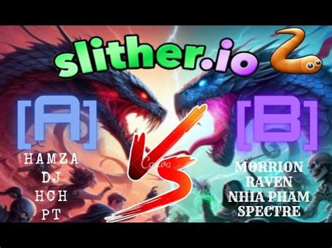 Slither Io A Vs B Live Event Smt X Rekt Team Youtube