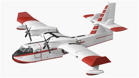 Amphibious Aircraft Flight 3D Model $149 - .3ds .blend .c4d .fbx .max ...