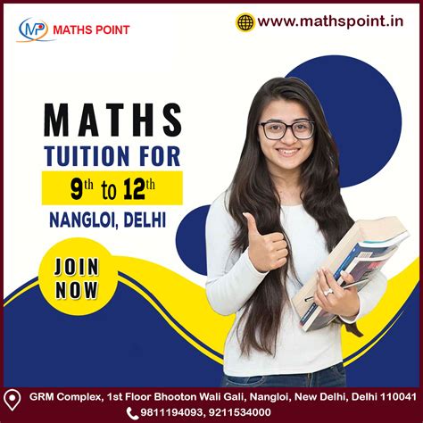 Best Coaching Institute In Nangloi Delhi Maths Point