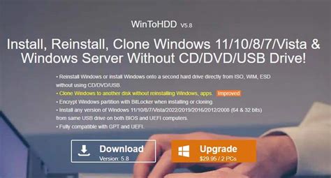 Comment Installer Windows Sans Cl Usb Avec Wintohdd