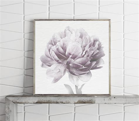 Peony Print Flower Wall Art Large Wall Art Prints Etsy