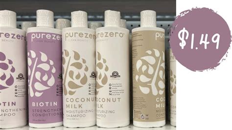 1 49 PureZero Haircare Kroger Mega Deal Southern Savers