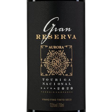 Aurora Gran Reserva Touriga Nacional Vinho Tinto Seco 750ml