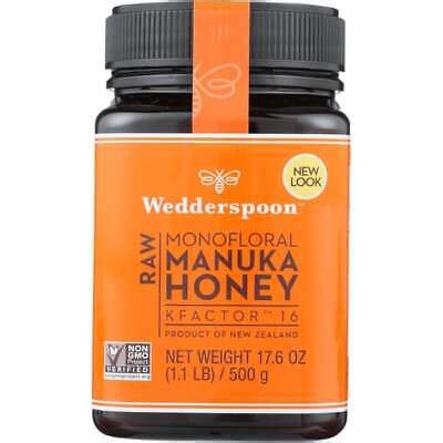 Wedderspoon Raw Monofloral Manuka Honey Kfactor 16 17 6 Oz Jar EBay