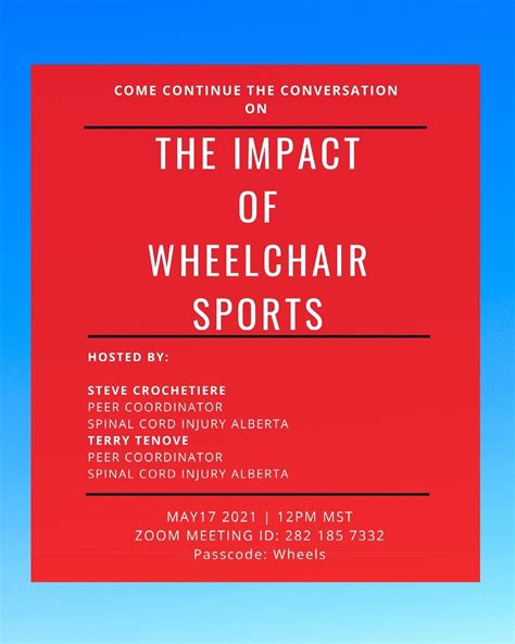 The Impact of Wheelchair Sports (Spinal Cord Injury Alberta) • Children ...