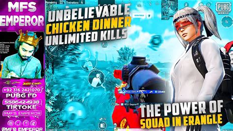 Unbelievable Chicken Dinner With Unlimited Squad Kills The Power Of