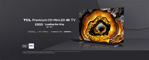 Tcl X955 Premium Qd Mini Led 4k Tv Tcl Global